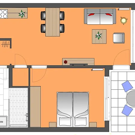 Brise Strandresidenz Else Marie App 010 Apartment *